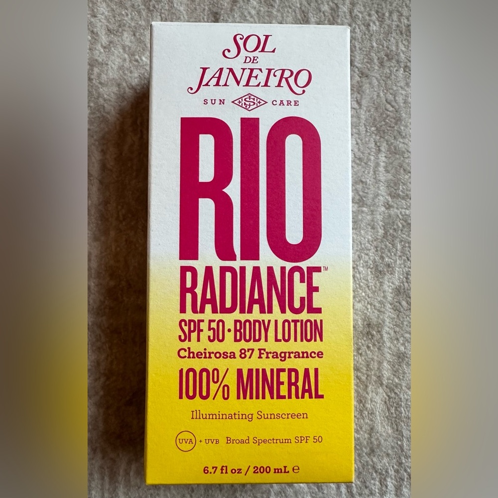 Sol de Janeiro Rio Radiance SPF 50 Body Lotion - Pink and Yellow